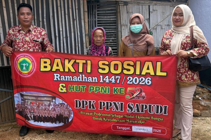 Semangat Berbagi di Bulan Ramadhan, Perawat PPNI Sapudi Salurkan Bantuan Sosial untuk Dhuafa