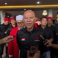 Foto: MH Said Abdullah Ketua DPD PDI Perjuangan Jatim saat diwawancarai wartawan