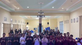 Foto: Himpunan Mahasiswa Program Studi Hukum (HMPH) Universitas Wiraraja, saat sesi foto bersama usai kegiatan Sekolah Advokasi
