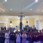 Foto: Himpunan Mahasiswa Program Studi Hukum (HMPH) Universitas Wiraraja, saat sesi foto bersama usai kegiatan Sekolah Advokasi