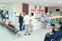 Tampak Ramai Kunjungan Pasien Poli Terpadu RSUD dr. H. Moh Anwar Sumenep. ©suaradara.com