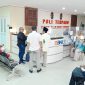 Tampak Ramai Kunjungan Pasien Poli Terpadu RSUD dr. H. Moh Anwar Sumenep. ©suaradara.com