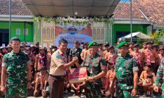 Yonif TP 931 Ksatria Jokotole Jadi Kekuatan Baru Percepat Pembanguna