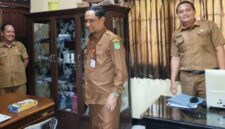 Sekretaris Daerah, Agus Dwi Saputra, saat melakukan kunjungan kerja ke Dinas Komunikasi dan Informatika Kabupaten Sumenep @Yasik Media Center