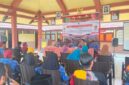 Foto: Camat Nonggunung, Bambang Risdiyanto (tengah) Pimpin Langsung Musyawarah Kecamatan dalam rangka serap aspirasi terkait perubahan nama Kabupaten @Suaradara.com