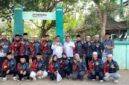 Sesi foto bersama pengurus cabang pagar nusa Sumenep bersama dengan atlet pencak silat pangar nusa yang akan berlaga di Kejurwil X di Kabupaten Banyuangi @Suaradara.com
