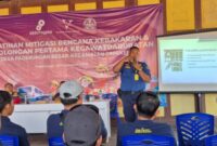 Pelatihan Mitigasi Bencana Kebakaran dan Pertolongan Pertama Kegawatdaruratan oleh Gugus Tanggap Becana Desa Pangerungan Besar, Kecamatan Sapeken @Suaradara.com