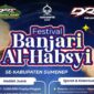 Pamflet jadwal pendaftaran lomba festival Banjari Al-Habsyi se-Kabupaten Sumenep @Suaradara.com